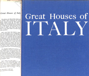 "Great Houses Of Italy" 1968 The Editors of Realites