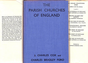 "Parish Churches Of England" 1935 COX, J. Charles
