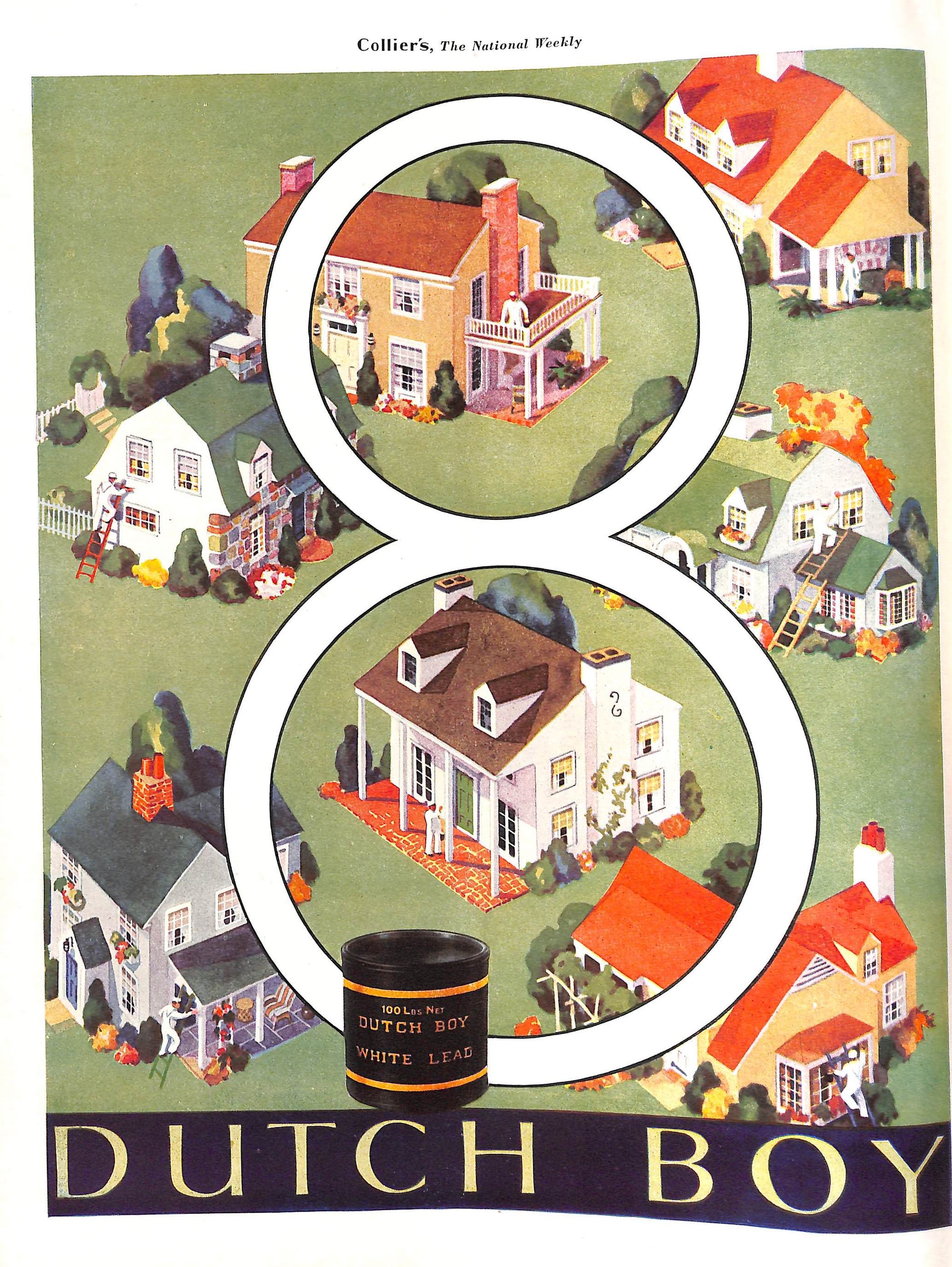 Collier's The National Weekly September 13. 1930 w/ Paul Brown Polo Cover