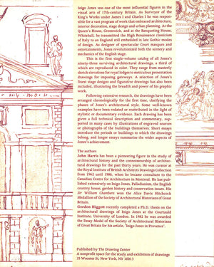 "Inigo Jones: Complete Architectural Drawings" 1989 HARRIS, John and HIGGOTT, Gordon