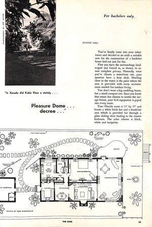"The Dude The Magazine Devoted To Pleasure July, 1959" 1959 ELLIOTT, Bruce [editor]