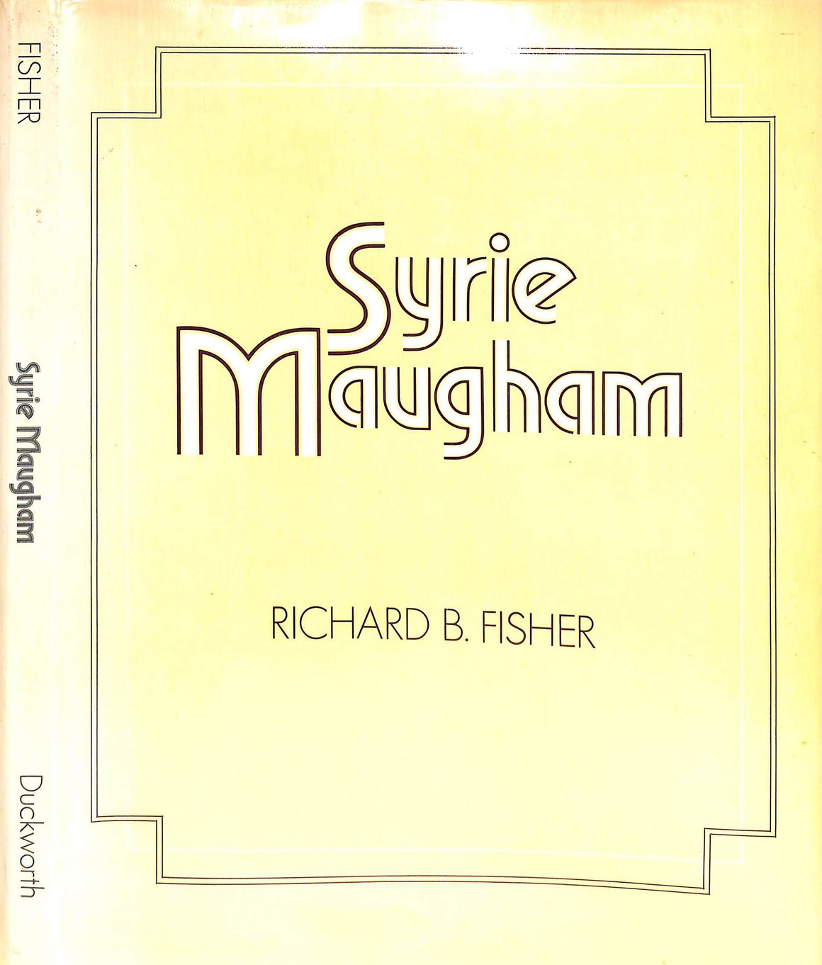 "Syrie Maugham" 1978 FISHER, Richard B.