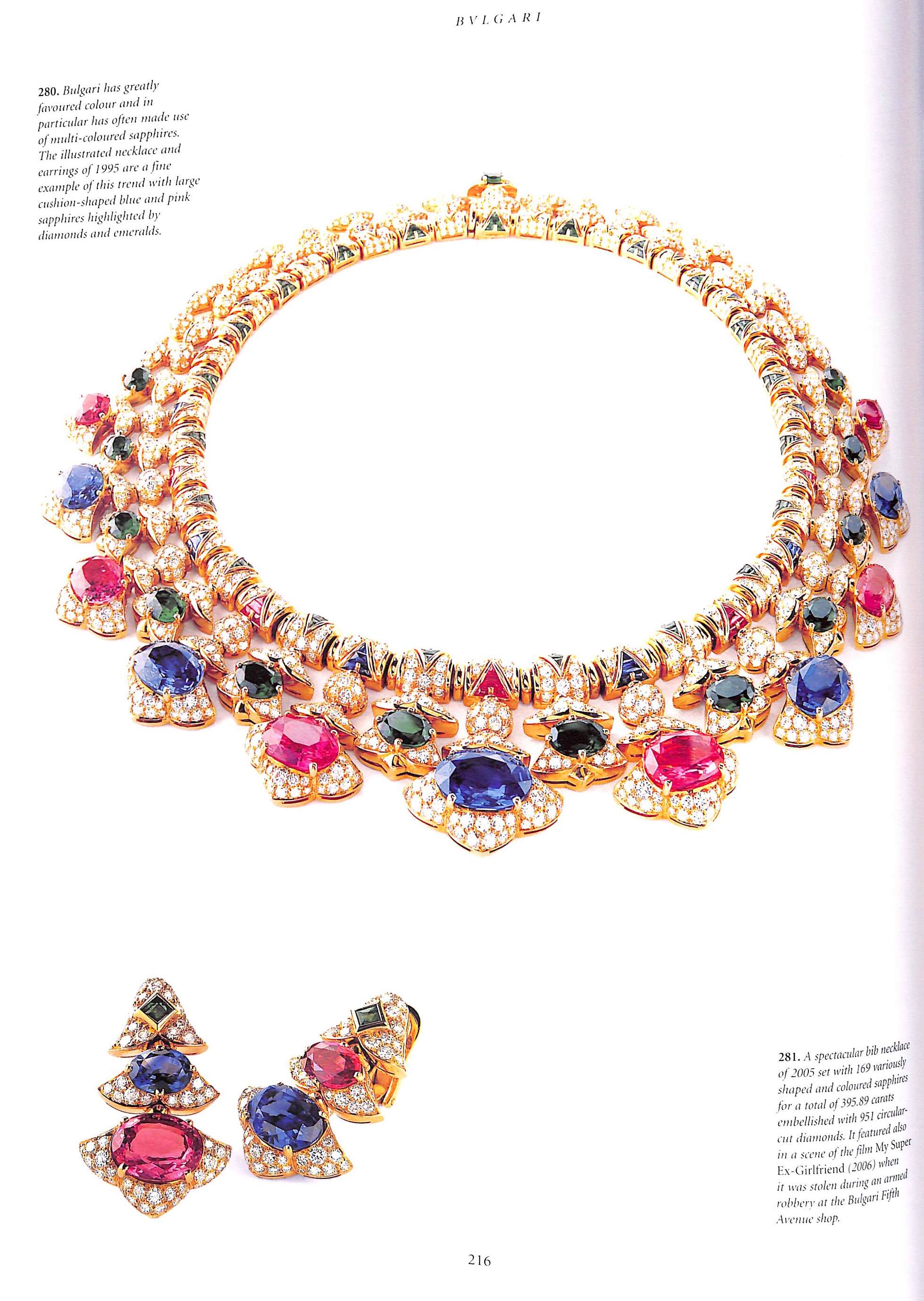 "Bulgari" 2007 TRIOSSI, Amanda, MASCETTI, Daniela (SOLD)