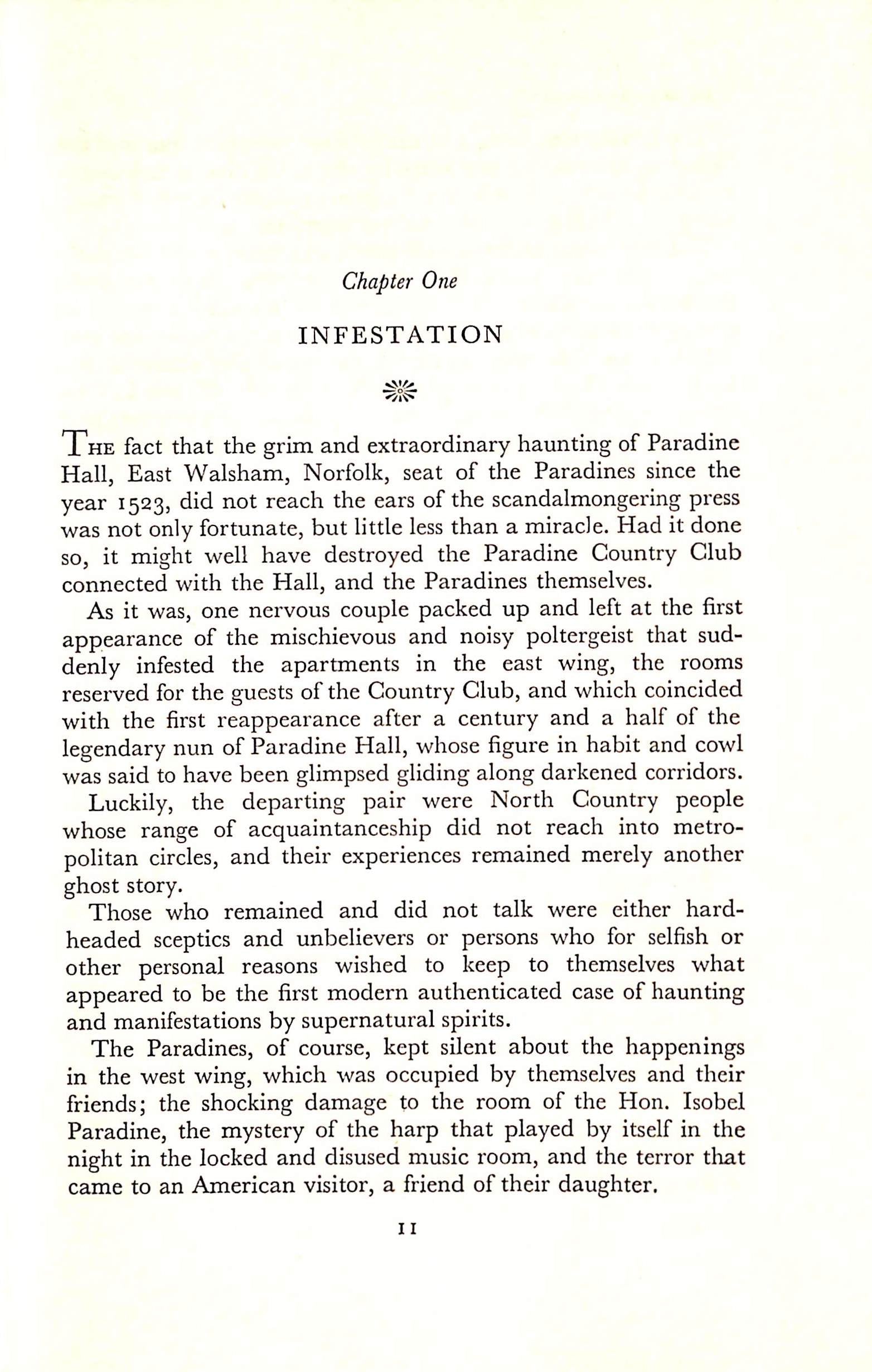 "Too Many Ghosts" 1961 GALLICO, Paul