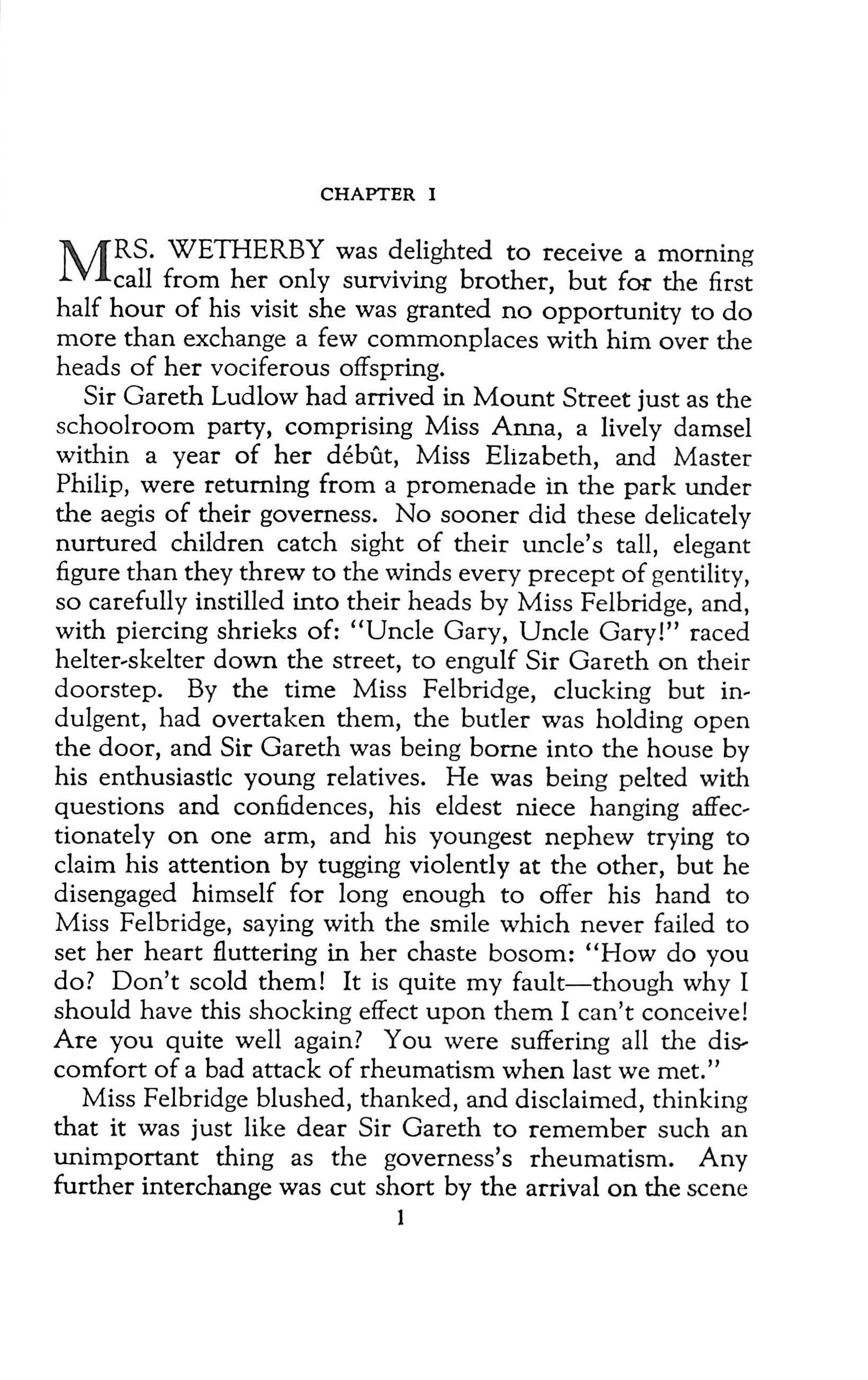 "Sprig Muslin" 1956 HEYER, Georgette