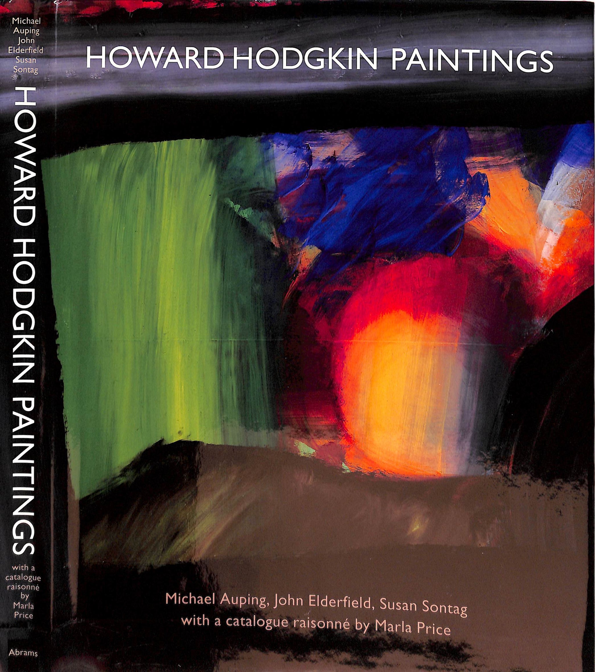 "Howard Hodgkin Paintings" 1995 AUPIG, Michael, ELDERFIELD, John, SONTAG, Susan Sontag (SOLD)