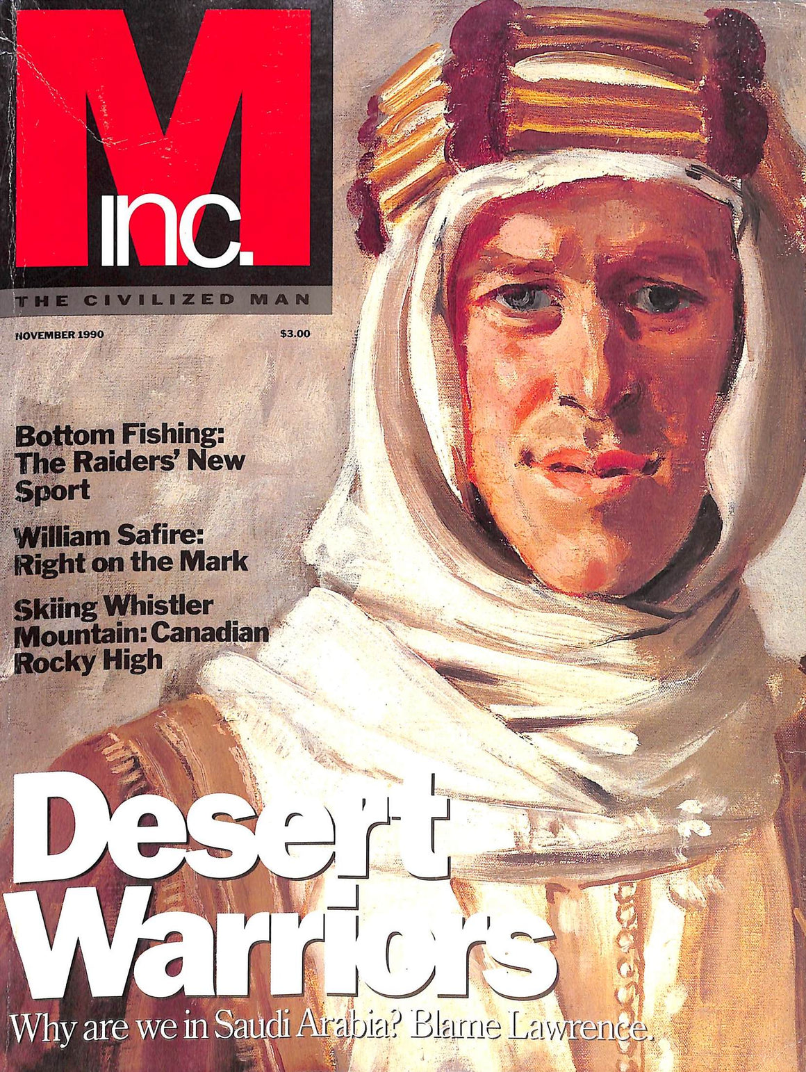 M The Civilized Man Desert Warriors November 1990