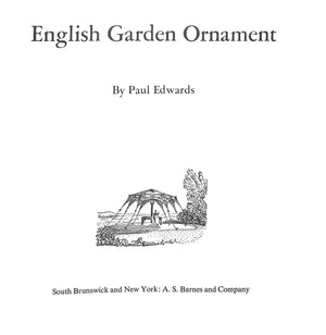 "English Garden Ornament" 1965 EDWARDS, Paul