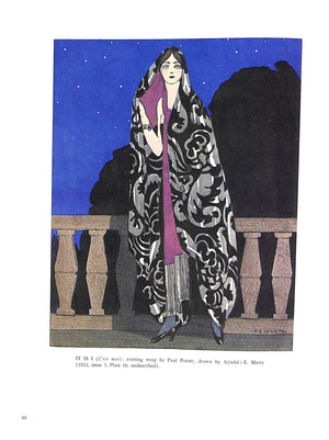 "French Fashion Plates In Full Color From The Gazette Du Bon Ton (1912-1925)" 1979 LEPAPE, Georges