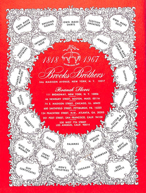 "Brooks Brothers Christmas 1967 Gifts For Men & Boys Catalog"