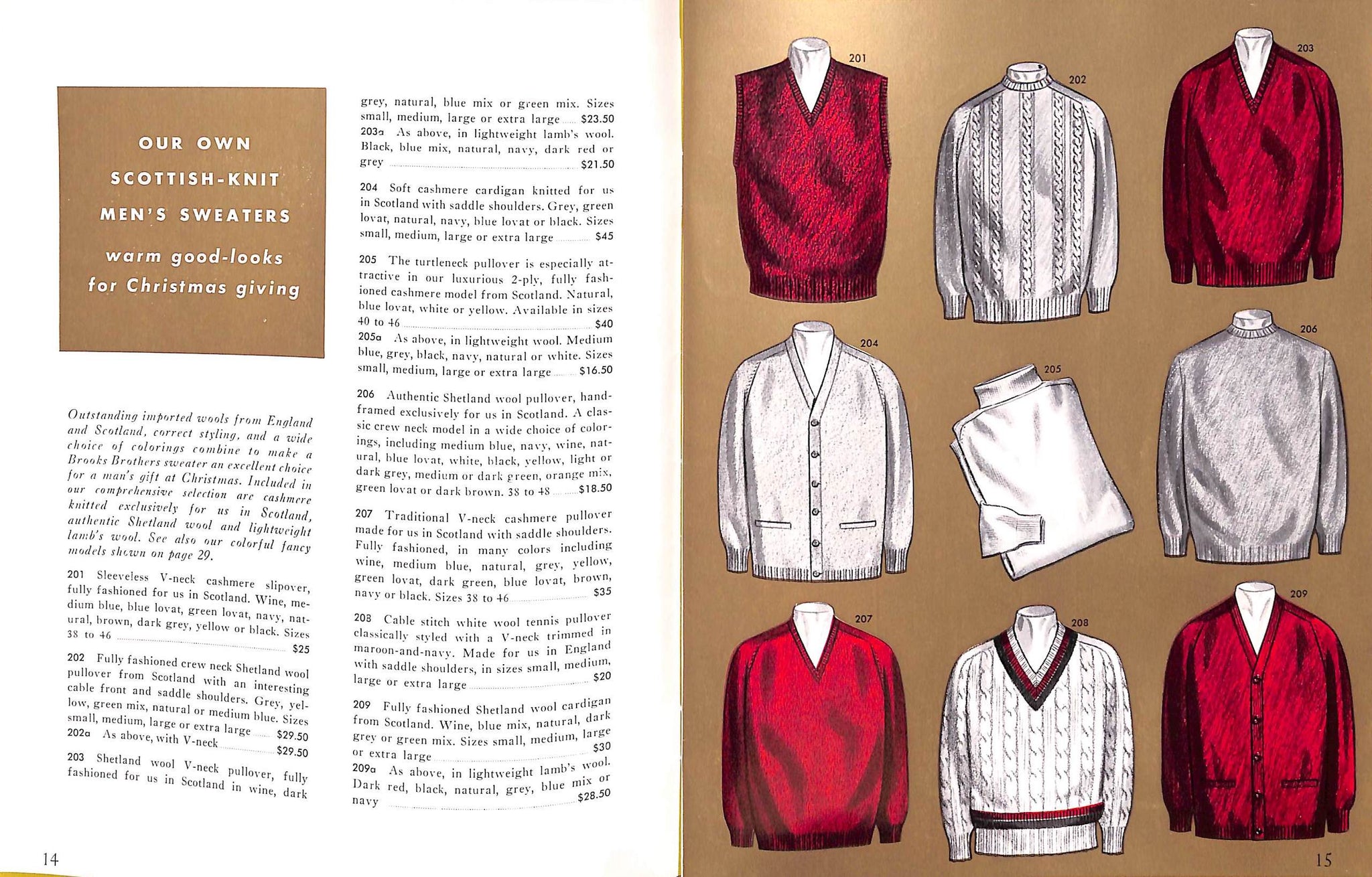 "Brooks Brothers Christmas 1967 Gifts For Men & Boys Catalog"