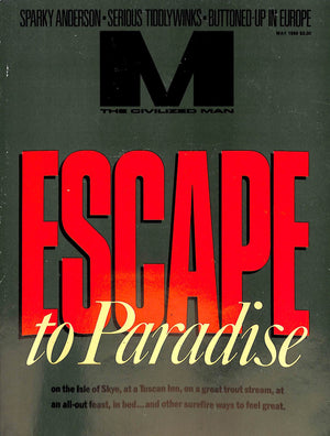 M The Civilized Man Escape To Paradise May 1989