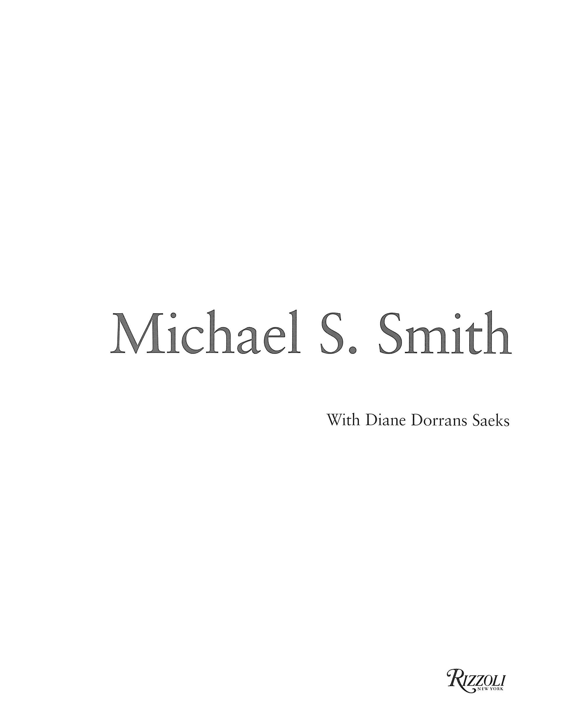 "Michael S. Smith Elements Of Style" 2005 SMITH, Michael S.