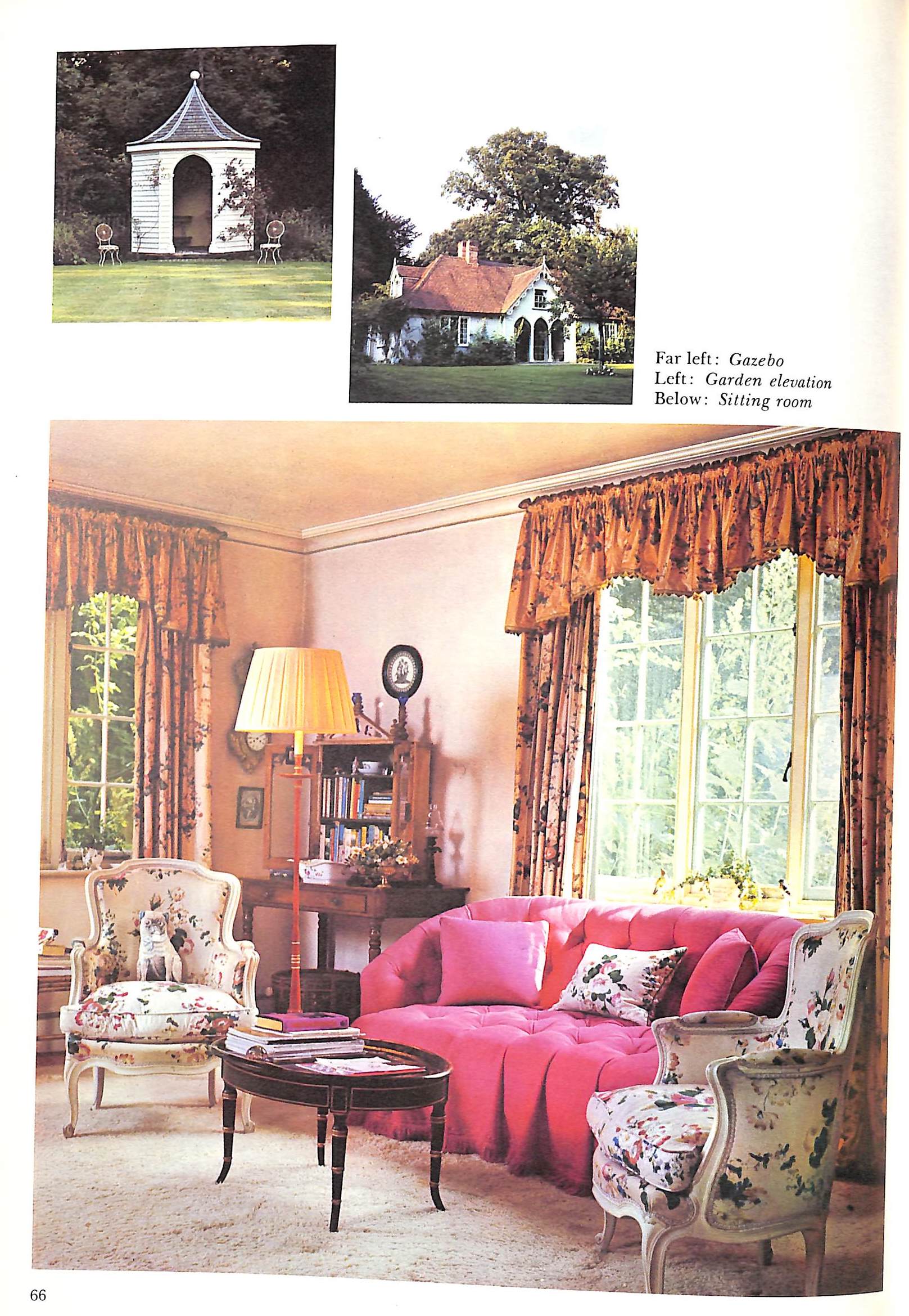"A House In The Country The Second Home From Cottages To Castles" 1973 GILLIATT, Mary
