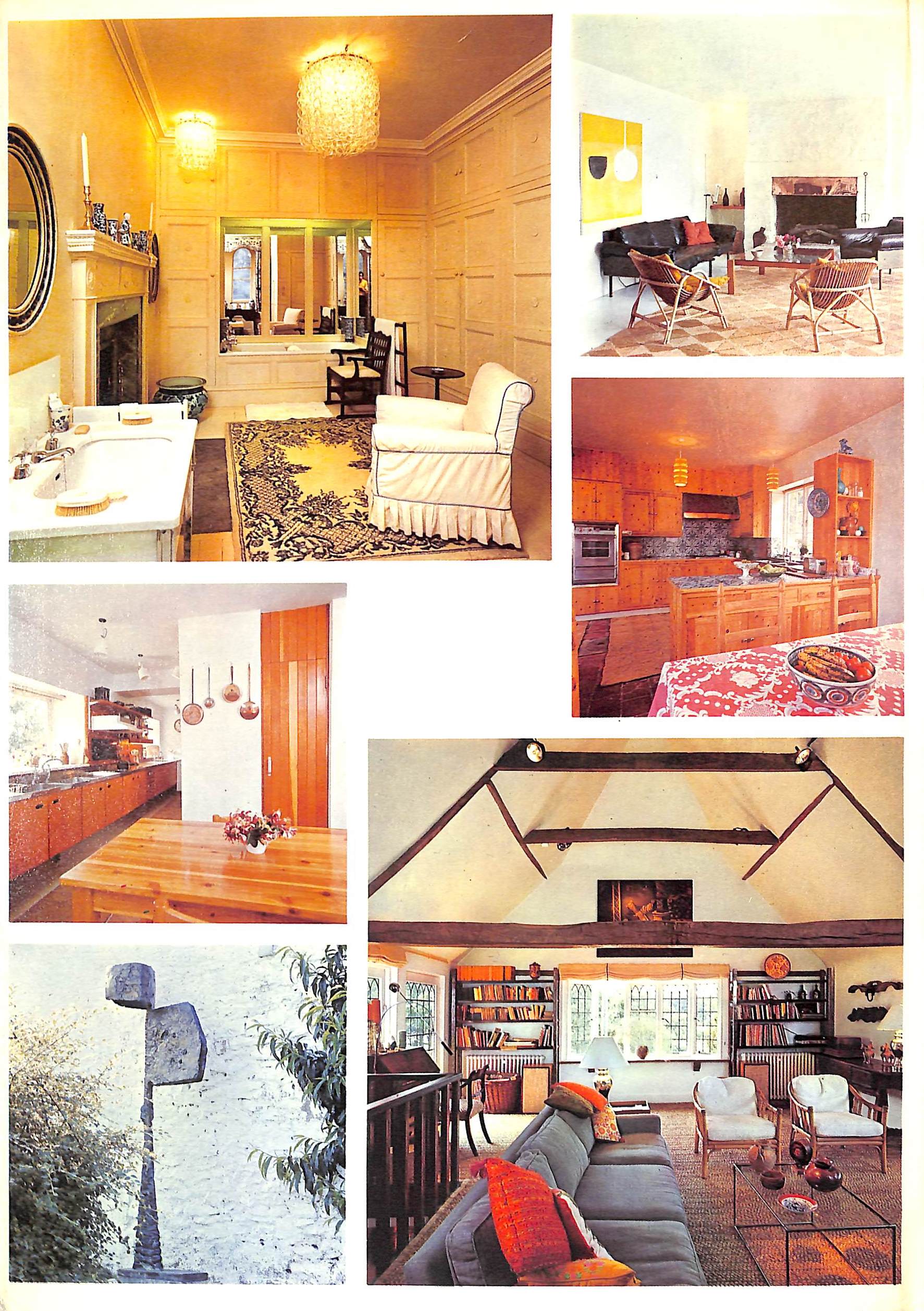 "A House In The Country The Second Home From Cottages To Castles" 1973 GILLIATT, Mary