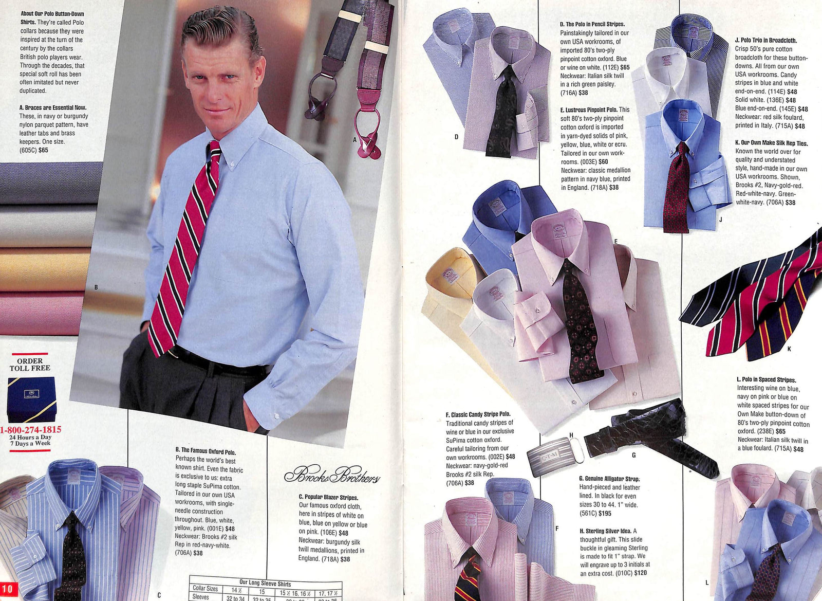 "Brooks Brothers Holidays" 1991 Catalog