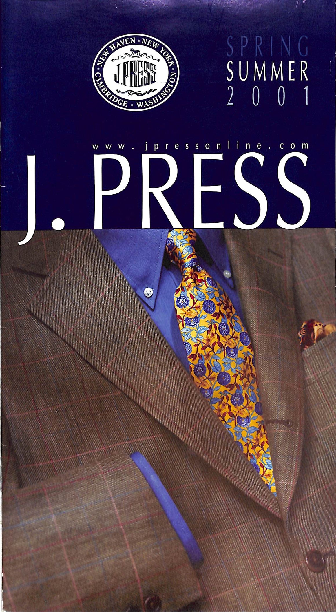 J. Press Spring Summer 2001 Catalog