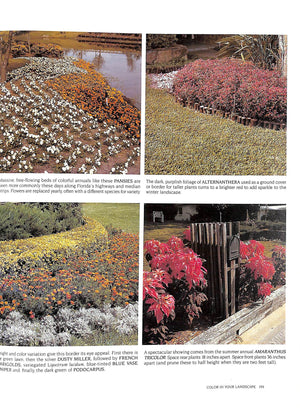 "Landscaping In Florida: A Photo Idea Book" 1989 PERRY, Mac