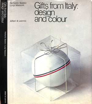 "Gifts From Italy: Design And Colour" 1971 BALDINI, Raffaello, MASSONI, Luigi
