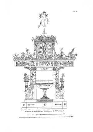 "Recueil De Decorations Interieures" 1971 Percier, C.; Fontaine, P.F.L.