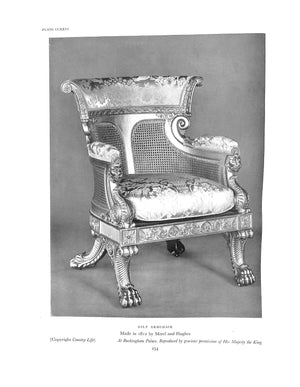 "English Furniture Illustrated" 1950 BRACKETT, Oliver
