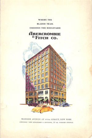 "Abercrombie & Fitch America's Showplace Of Sport" 1939 Brochure (SOLD)