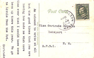 "Polo At Myopia Club, Hamilton, Mass" c1910 Postcard