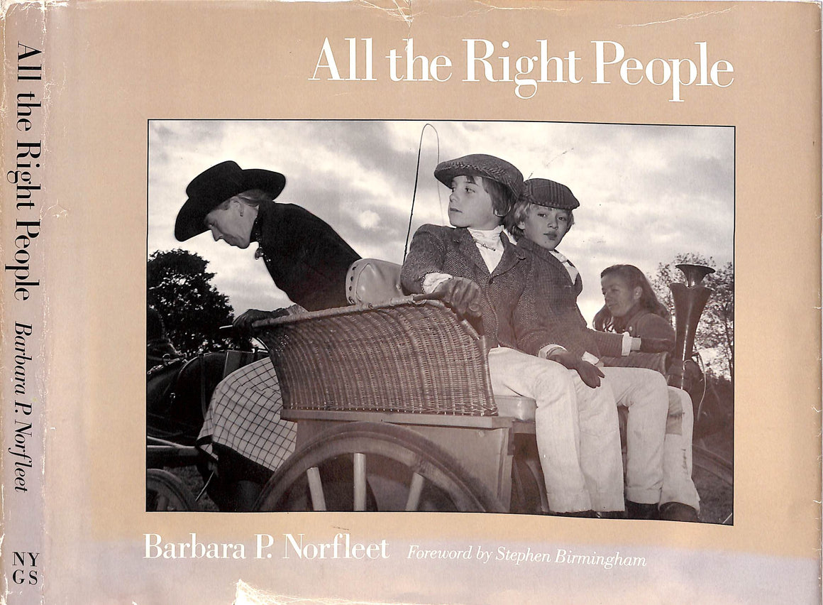"All The Right People" 1986 NORFLEET, Barbara P.