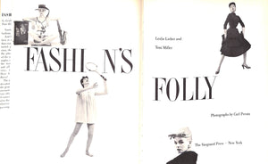 "Fashion's Folly" 1954 LIEBER, Leslie and MILLER, Toni