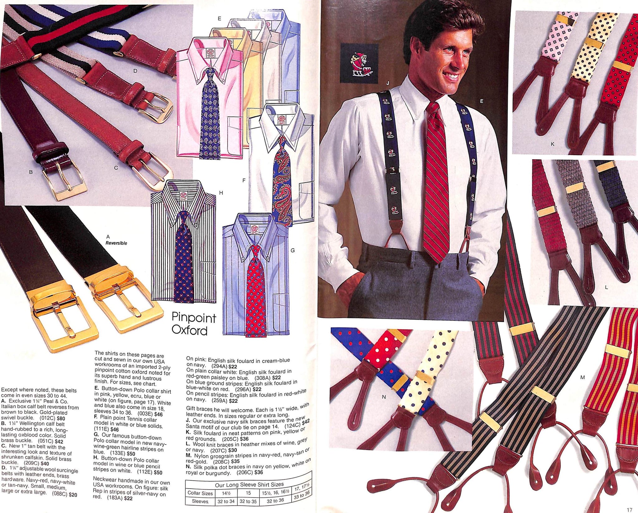 Brooks Brothers, Accessories, Brooks Brothers Polka Dot Suspenders