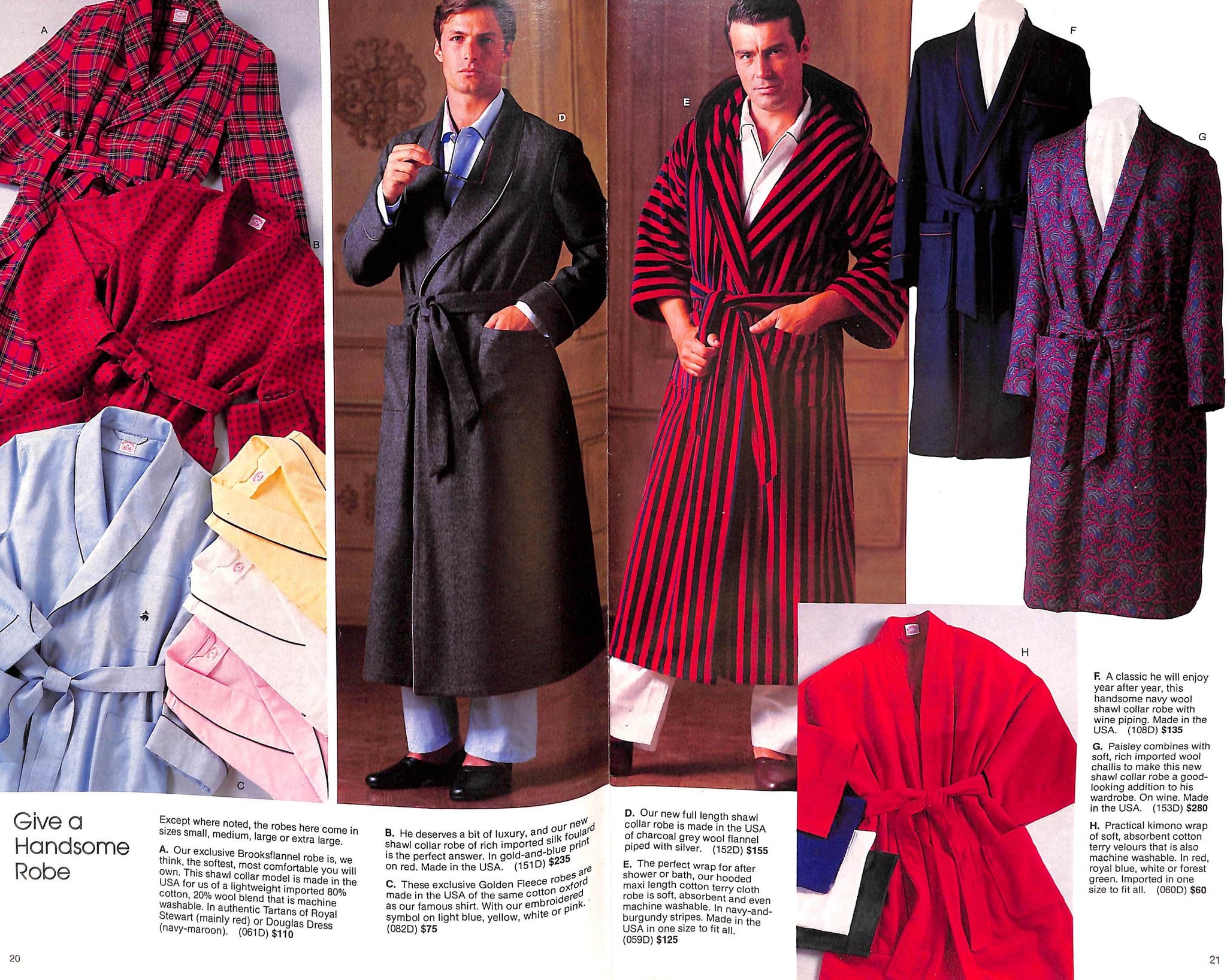 Brooks Brothers Gift Selections For Men, Women, And Boys Christmas 1987