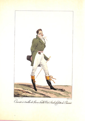 "Costumes Et Modes D'Autrefois: Incroyables Et Merveilleuses Paris 1810-1818" 1955 WEIGERT, Roger-Armand [texte par]