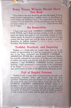 "Fashion Careers: American Style" 1935 OGLESBY, Catherine