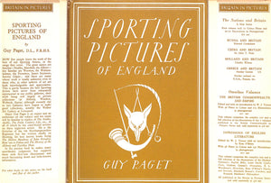 "Sporting Pictures Of England" 1945 PAGET, Guy