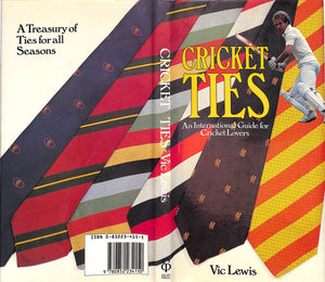"Cricket Ties An International Guide For Cricket Lovers" 1984 LEWIS, Vic