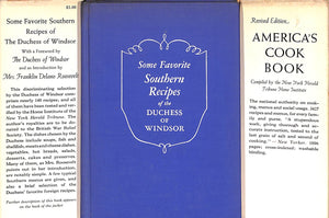 "Some Favorite Southern Recipes Of The Duchess Of Windsor" 1942