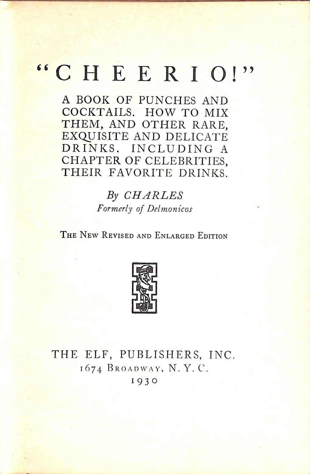 Chapter Drinks
