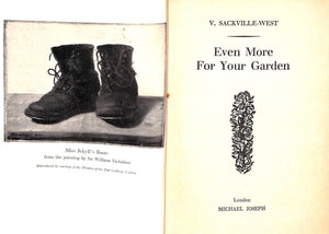 "Even More For Your Garden" 1958 SACKVILLE-WEST, Vita
