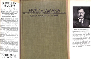"Revels In Jamaica 1682-1838" 1937 WRIGHT, Richardson