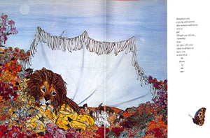 "Lion And Blue" 1974 FAVRA, Robert