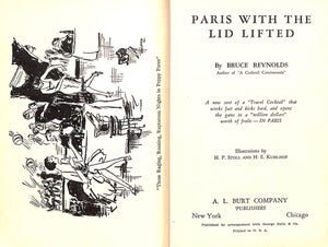 "Paris With The Lid Lifted" 1927 REYNOLDS, Bruce