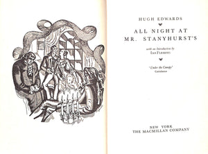 "All Night At Mr. Stanyhurst's" 1963 EDWARDS, Hugh