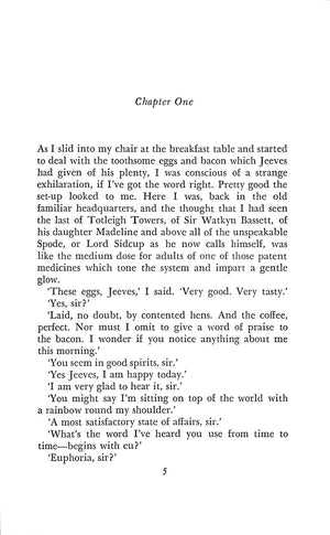 "Much Obliged, Jeeves" 1971 WODEHOUSE, P.G.