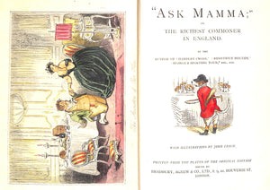 "Ask Mamma;" Or, The Richest Commoner In England" 1926 SURTEES, Robert S.