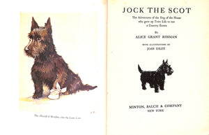 "Jock The Scot" 1930 ROSMAN, Alice Grant