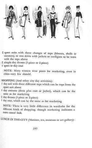 "How To Dress For Success" 1967 HEAD, Edith