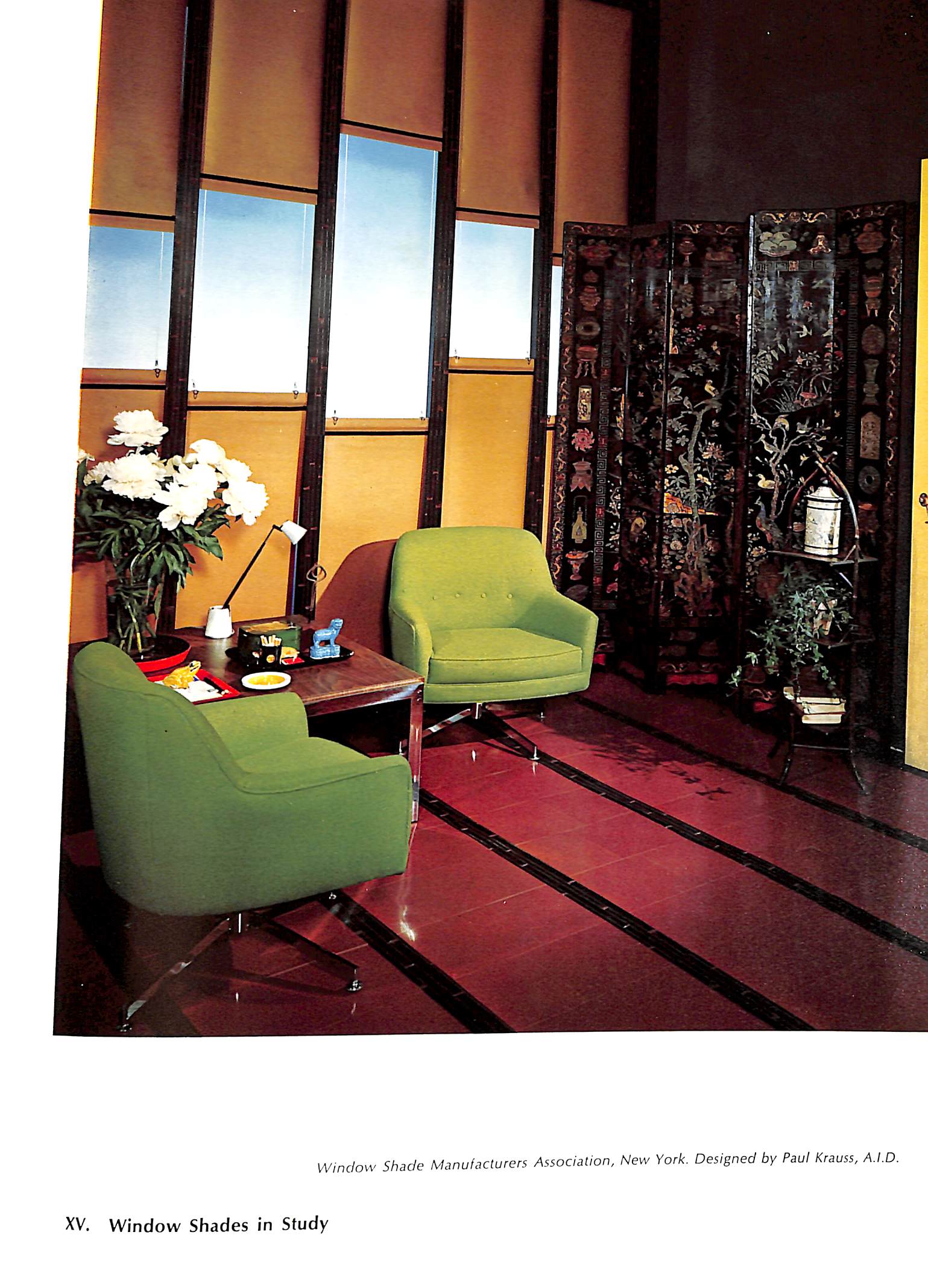 "The Use Of Color In Interiors" 1968 HALSE, Albert O.