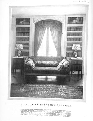 "House & Garden's Book Of Interiors" 1920 WRIGHT, Richardson [edited by] (SOLD)