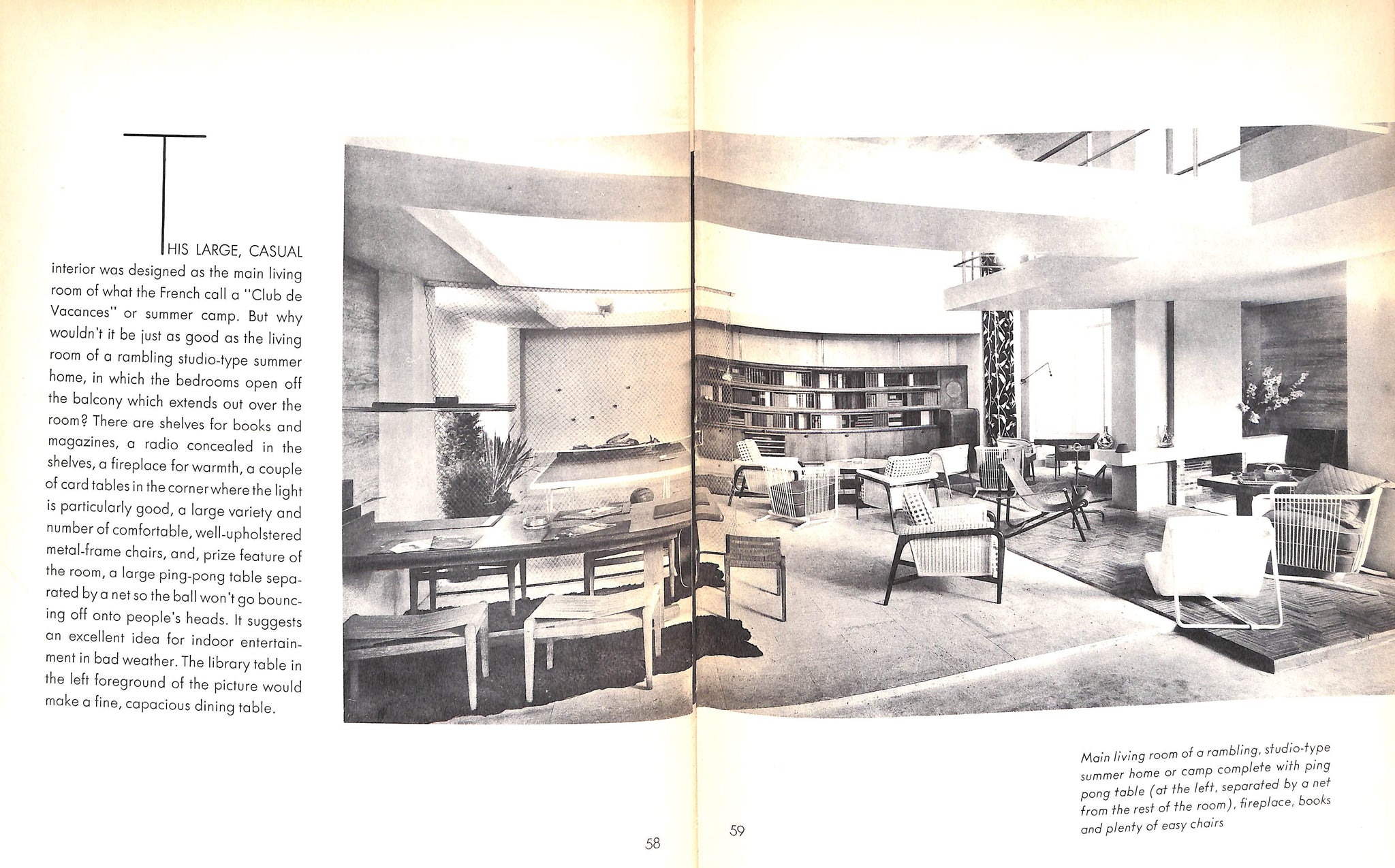 "Modern Interiors: Today And Tomorrow" 1939 GENAUER, Emily