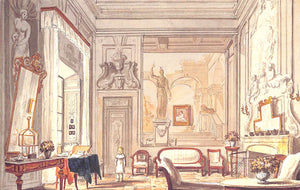 "Nineteenth Century Interiors: An Album Of Watercolors" 1992 GERE, Charlotte